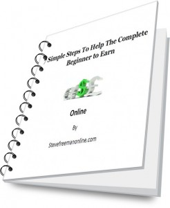 7 simple steps to help the complete beginner to earn money on line