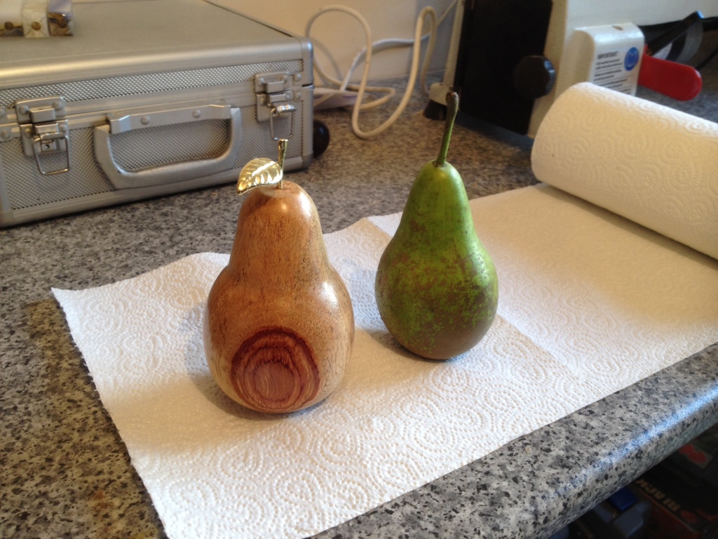 Woodturning Projects For Beginners Turning An Apple Then A Pear