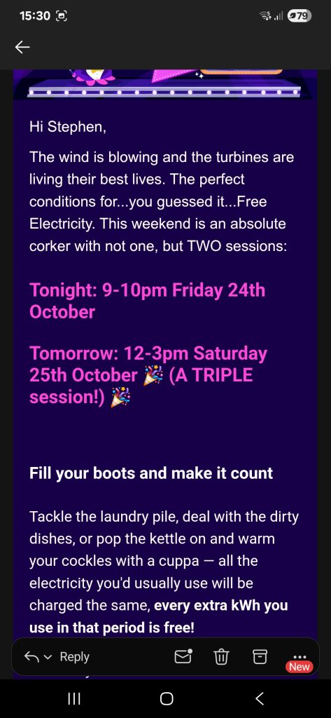 Free Electricity From Octopus